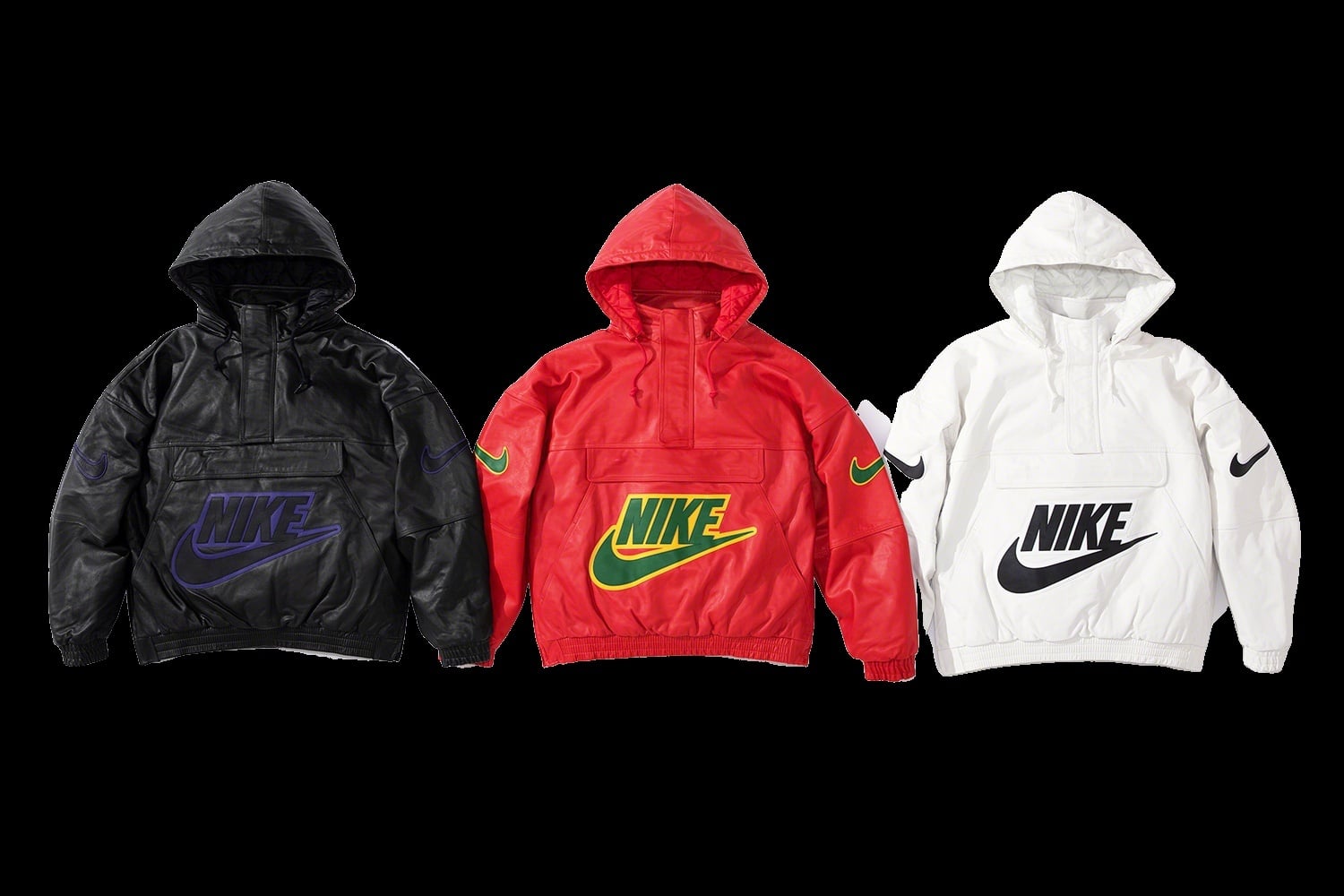 Supreme®/Nike® Leather Anorak view 4